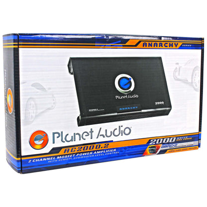 Anarchy AC2000.2 2000W 2-Channel Car Amplifier