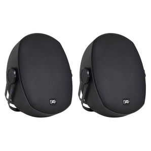 2 Peavey Impulse 5c Indoor/Outdoor 5" Speakers 4 Restaurant/Bar/Home/Patio-Black