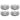 (4) Rockville D4-8 White Dual 4" Wall Mount Swivel Outdoor Home Patio Speakers