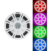 45KMF124 12" Free-Air Marine Subwoofer with 45KMG12W White LED Grille