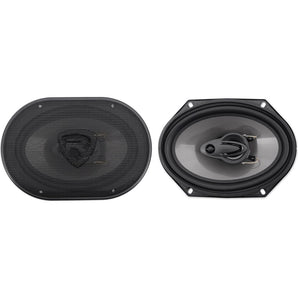 Rockville 6x8" Front Factory Speaker Replacement Kit For 2011-15 Ford F-650/750