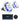 2 Infinity KAPPA 8130M 8" 500w Marine Speakers w/LED's+5-Zone Bluetooth Receiver