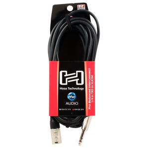 (2) Hosa HSX-020 1/4" TRS - XLR Male 20 Foot Pro Speaker Cables