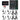 4-Person Podcast Podcasting Recording Kit w/Mackie ProFX12 v3 Mixer+Desk Stands