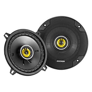 Pair Kicker 5.25" 450w White Metal Tower Speakers For Polaris RZR/ATV/UTV/Cart