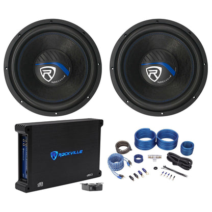 K5 W12K5S4 12" Subwoofer 2-Pack + dB13 Amplifier Bundle