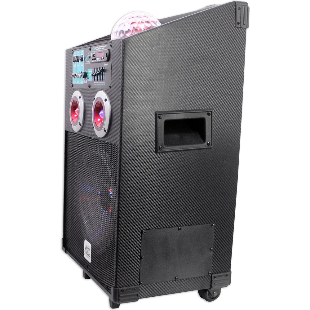 10" Bluetooth Karaoke Machine/System for iPad, iPhone, Android & Tablet
