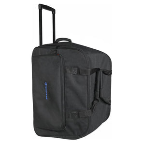Rockville Rolling Travel Case Speaker Bag w/Handle+Wheels For Mackie DRM212