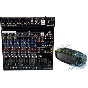 Peavey PV 14AT PV14AT Mixer USB,Compressor/Effects+Bluetooth+AutoTune+Speaker