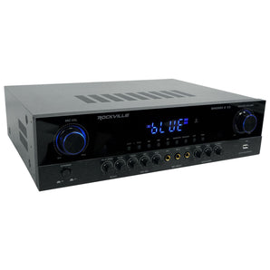 Rockville SINGMIX 5 V2 2000w Bluetooth Pro/Karaoke/Home Amplifier Mixer Receiver