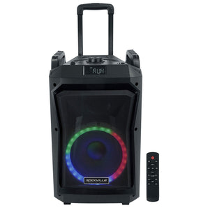 Rockville ROCKNGO 800 800 10" Portable Wireless Bluetooth Speaker w/LED/Wheels/Loud!