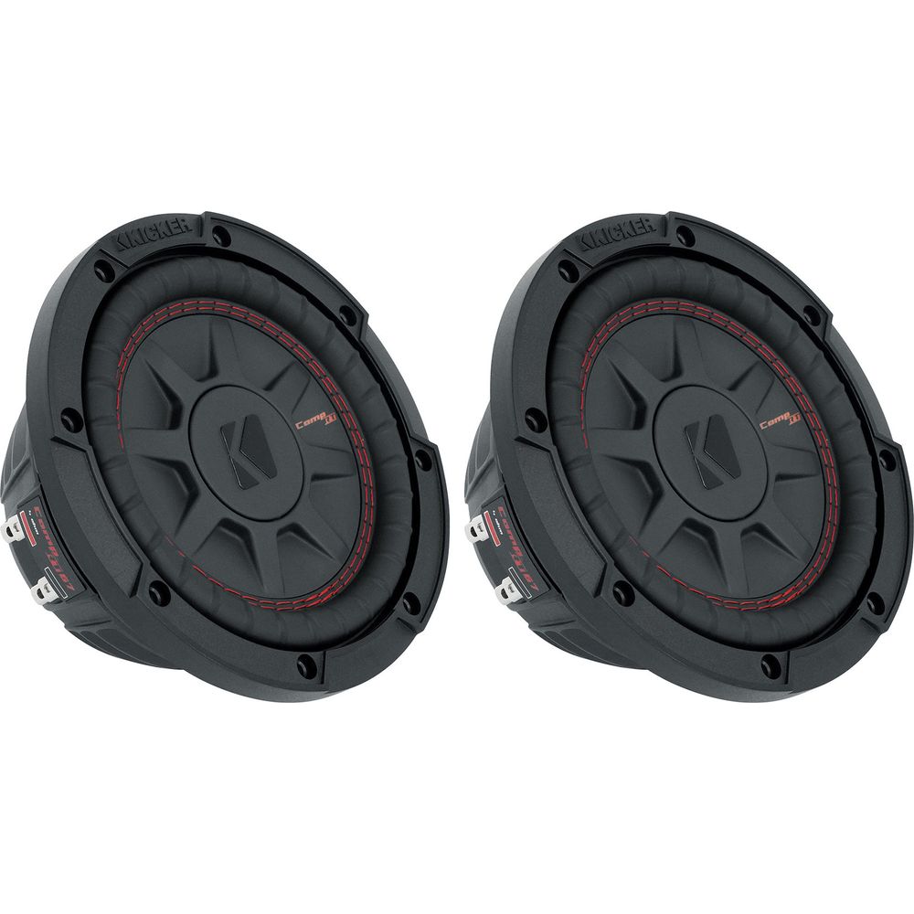 48CWRT674 CompRT 300W Shallow 6.75-Inch Subwoofers, DVC 4-Ohm (Pair)