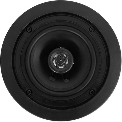 DV4000 4000W Bluetooth Home Theater DVD Receiver w/(6) 5.25" Black Ceiling Speakers