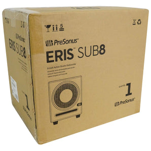 Pair Presonus Eris E4.5 Powered 2-Way 4.5" Studio Monitors+8" Active Subwoofer