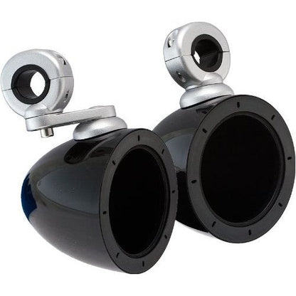 (2) MS40W 4" 200 Watt Marine Wakeboard Tower Boat Speakers