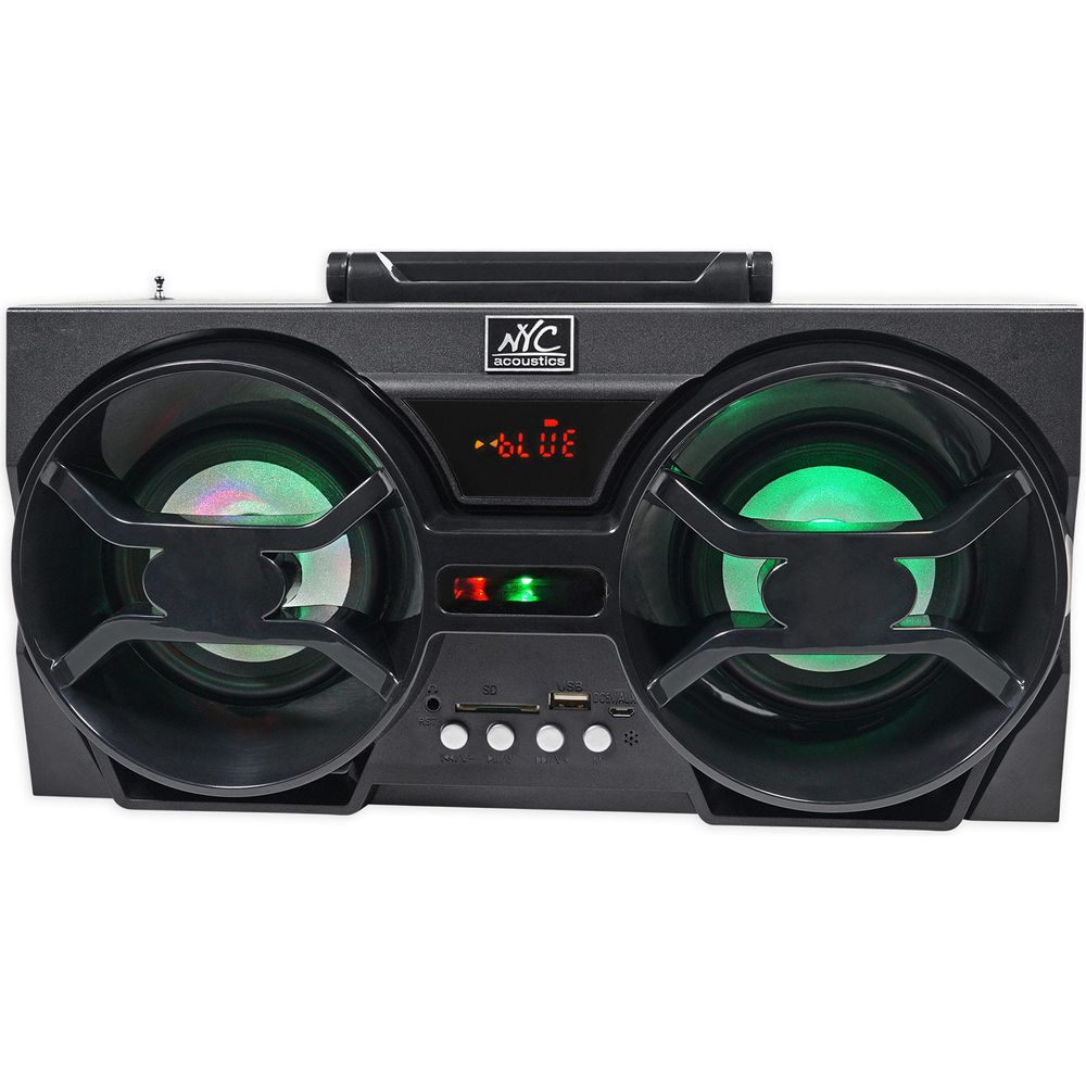 NPB3 Dual 4" Bluetooth Boombox Speaker