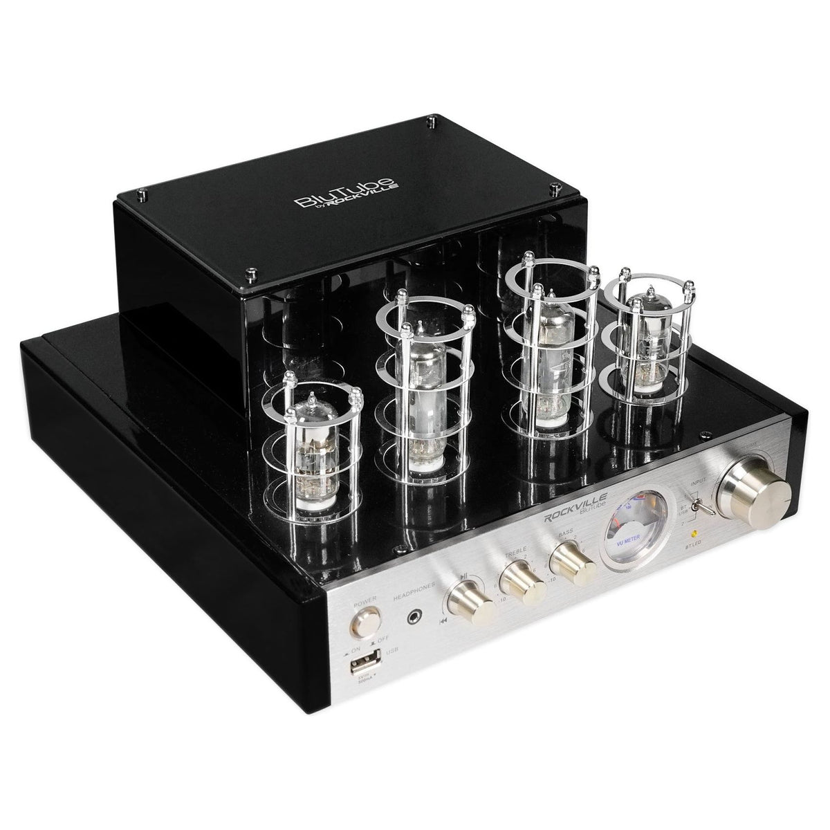BluTube SG Tube Amplifier + (2) 8" PA Speakers + 8" Subwoofer
