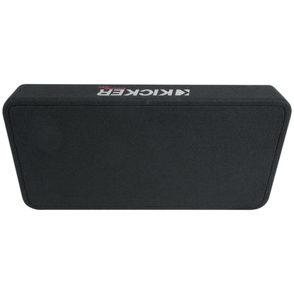 KICKER 48TCWRT122 CompRT 12" 1000w Slim Car Subwoofer+Sub Box Enclosure COMPRT12