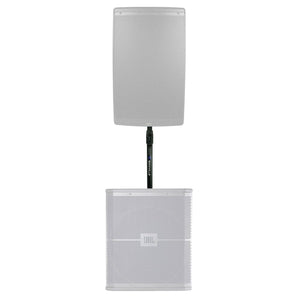 Rockville Threaded Air Assist Subwoofer to Speaker Pole Mount For JBL VRX915S