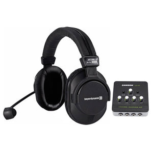Beyerdynamic DT 290 MKII 250 Ohm Broadcasting Headset + Samson Headphone Amp