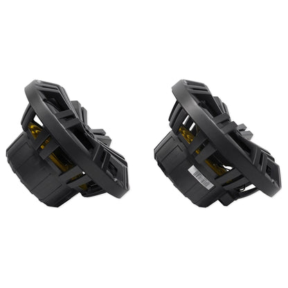 (2) KICKER 45KM84L 8" 600 Watt Marine Boat Wakeboard Tower Speakers w/LED's KM8