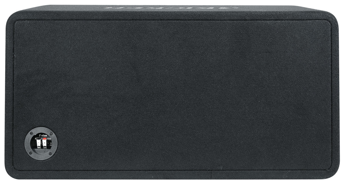 48DCWR122 Dual 12" Subwoofer Enclosure + Mono Amplifier + Amp Kit