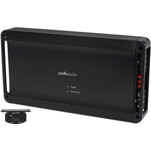 Polk Audio PAD1000.1 Mono 1200 Watt RMS 1-Ohm Car Amplifier+Amp Kit PA D1000.1