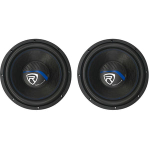 (2) Rockville K5 W12K5S2 12" 1400 Watt 2 Ohm Car Audio Subwoofers CEA Rated Subs