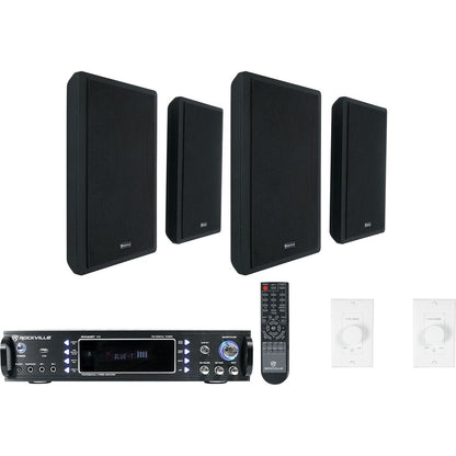 RPA60BT + RockSlim Black 2-Pair + VOL850 2-Pack