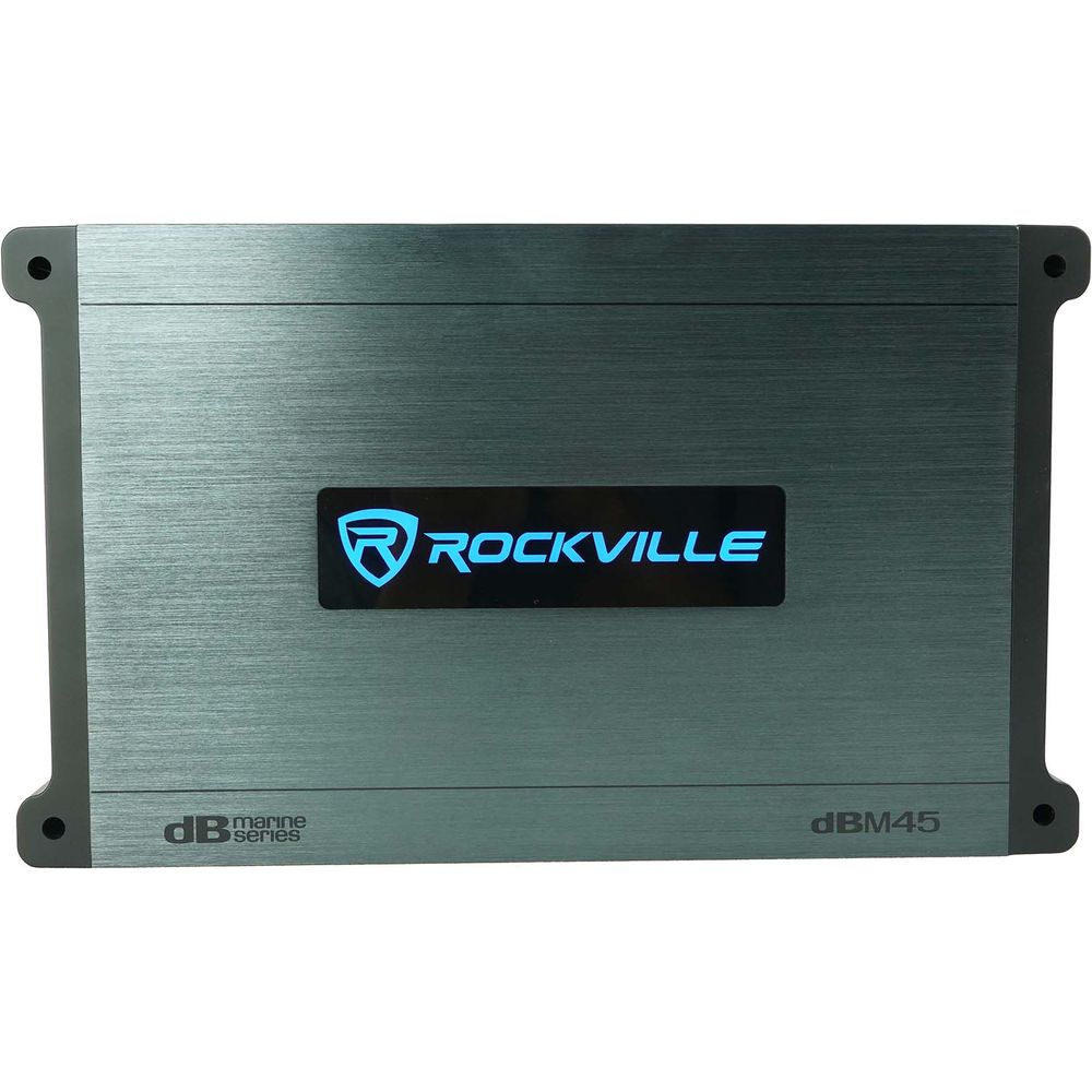 RKL65MBW Black/White 2-Pack + DBM45 Marine Amplifier Bundle