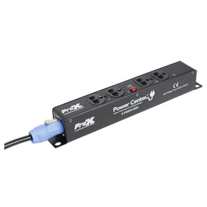 ProX X-PW EX4 BOX New Slim Indoor Power Connector Box for 4X Edison Power Outlet