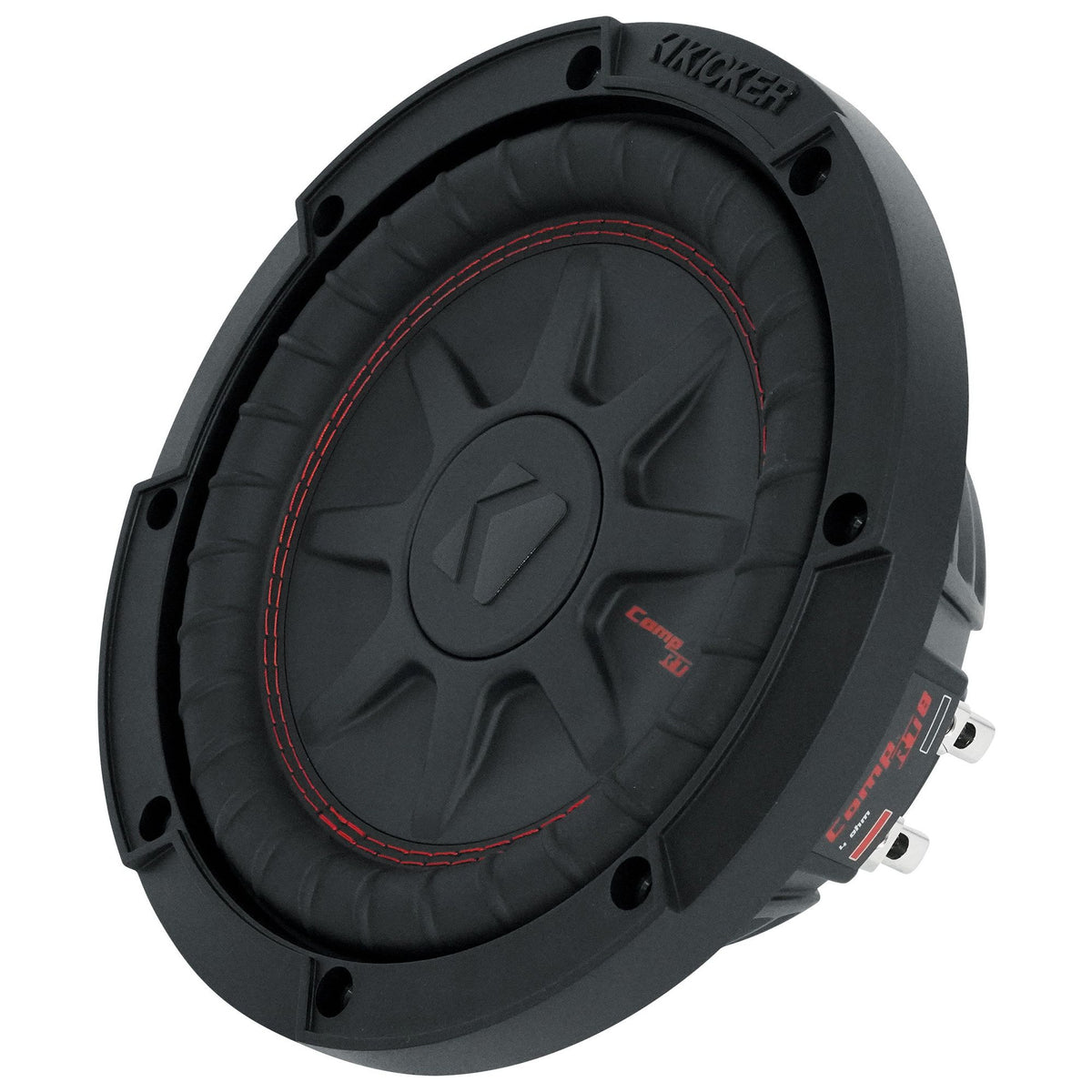 48CWRT84 CompRT8 600W Shallow Slim 8-Inch Subwoofers, DVC 4-Ohm (Pair)