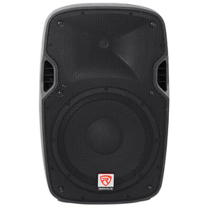 Rockville SPGN128 12" 1200W DJ PA Speaker Cabinet 8-Ohm+Weatherproof Speaker Bag