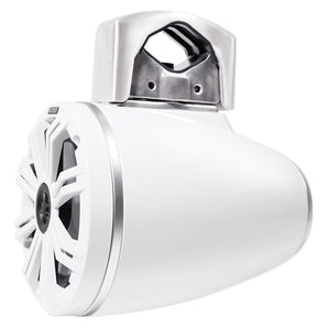 Pair KICKER 45KMTC65W 6.5" 390w Marine Wakeboard Tower Speakers w/LED's KMTC65