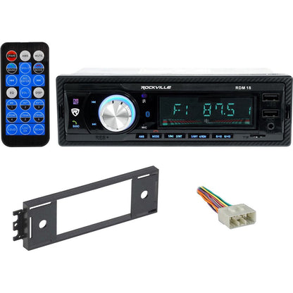 1-Din Digital Media Bluetooth AM/FM/MP3 USB/SD Receiver For 95-99 Hyundai Accent