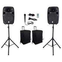 RPG152K Dual 15" System + SB15 v2 Rolling Bags Bundle