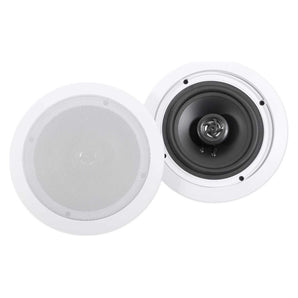 Pair Rockville HC655-16 6.5" 500 Watt In-Ceiling Home Theater Speakers 16 Ohm