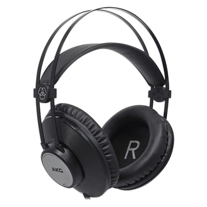 RockMix 5 Ch Mixer w/USB Interface, Bluetooth, Echo, EQ+AKG Headphones