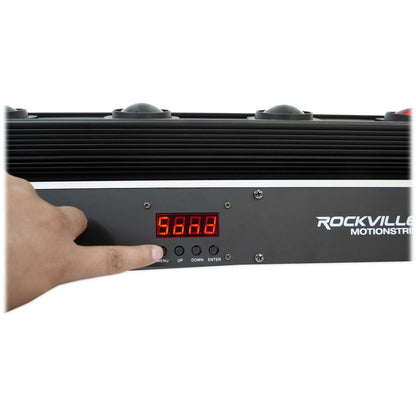 MOTIONSTRIP Light Bar 4-Pack + ROCKFORCE 384 DMX Controller Bundle