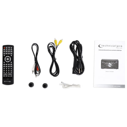 Professional 4000W Receiver/Amplifier/DVD Player