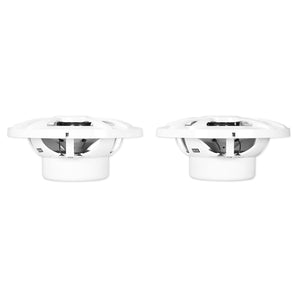 Pair Kenwood KFC-1633MRW 200w 6.5" Marine Boat Chrome Wakeboard Tower Speakers