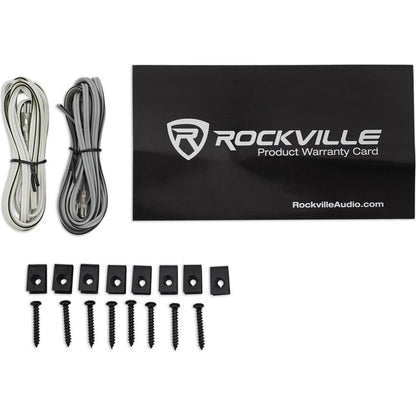 Rockville Front Factory Speaker Replace Kit For 1995-1999 Chevrolet Monte Carlo