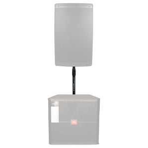Rockville M20 Thread Air Assist Subwoofer to Speaker Pole Mount For JBL SRX718S