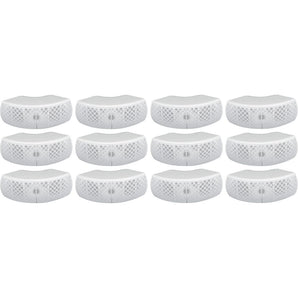 12) Rockville WET-D4 White Indoor/Outdoor Commercial/Restaurant/Bar 70V Speakers