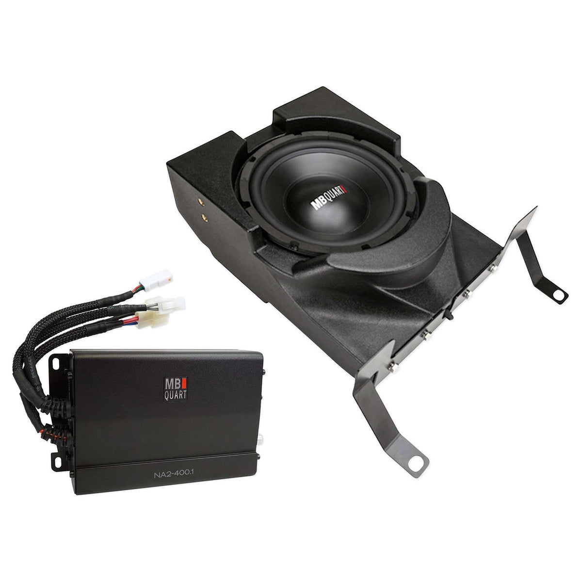 MB QUART 10" Under-Seat Subwoofer+Amp For Select 2017-2020 Can-Am Maverick X3