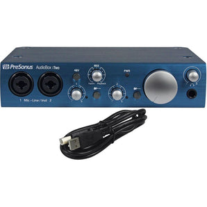 Presonus Audiobox iTwo 2X2 USB iPad/PC/Mac Recording Interface + Mic Boom Arm