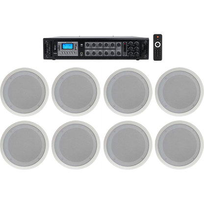 RCS180-6 + CC80T White 4-Pack