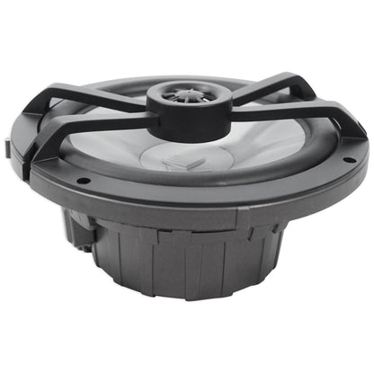 Pair KICKER 45KM654 6.5" 390 Watt Silver Marine Wakeboard Tower Boat Speakers
