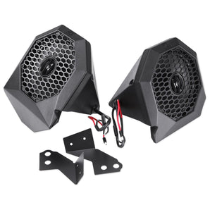 Tower Speakers+Amp+Bluetooth Receiver for 2014-2018 Polaris RZR XP1000/900