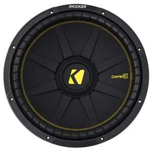 Kicker 44CWCS154 CompC 15" 1200w Subwoofer+Sealed Sub Box+Hifonics Amp+Wire Kit